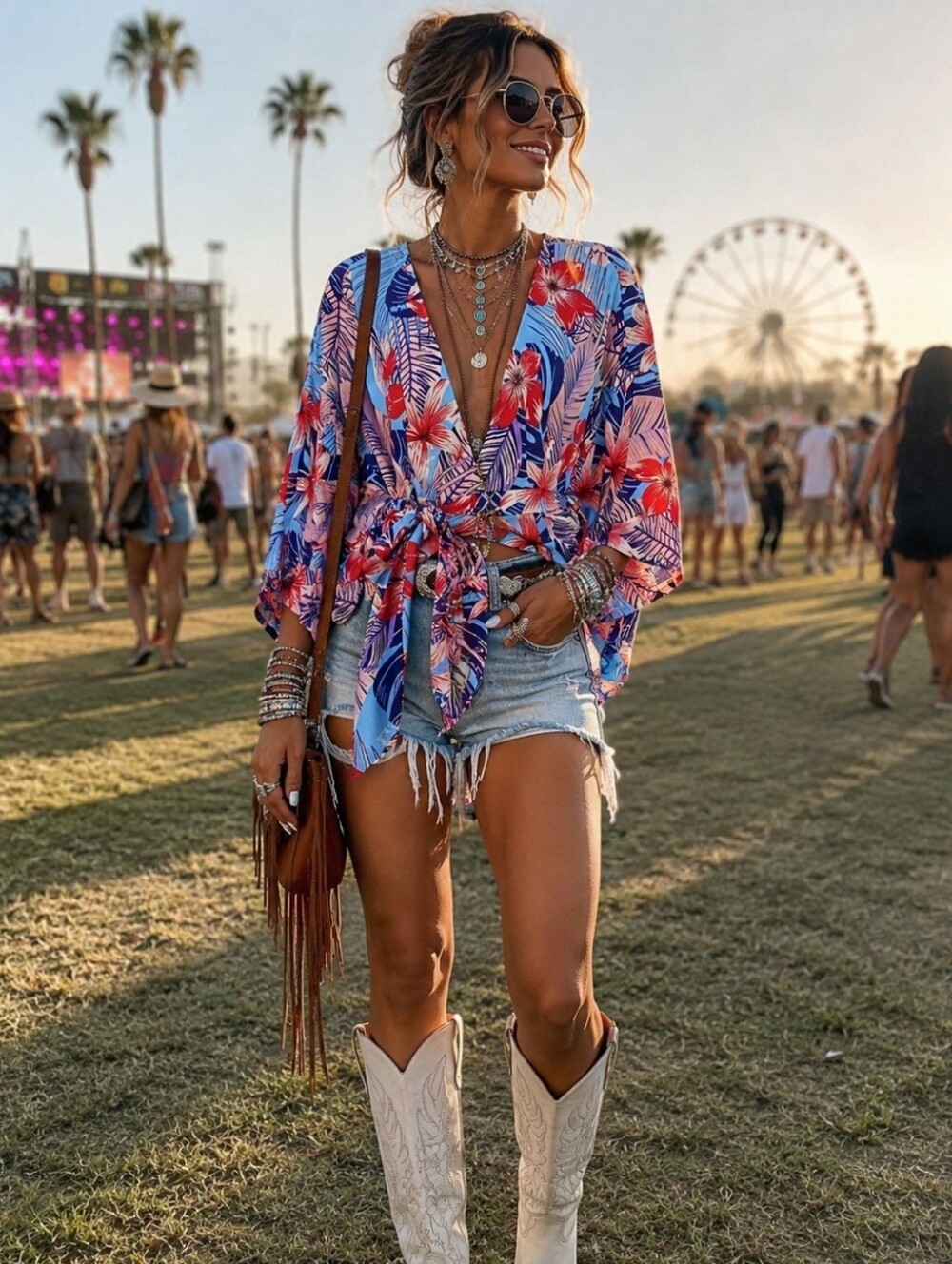 Garden Party  Kimono